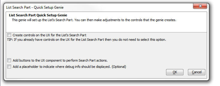 Search Partr Quicksetupgeniedialog